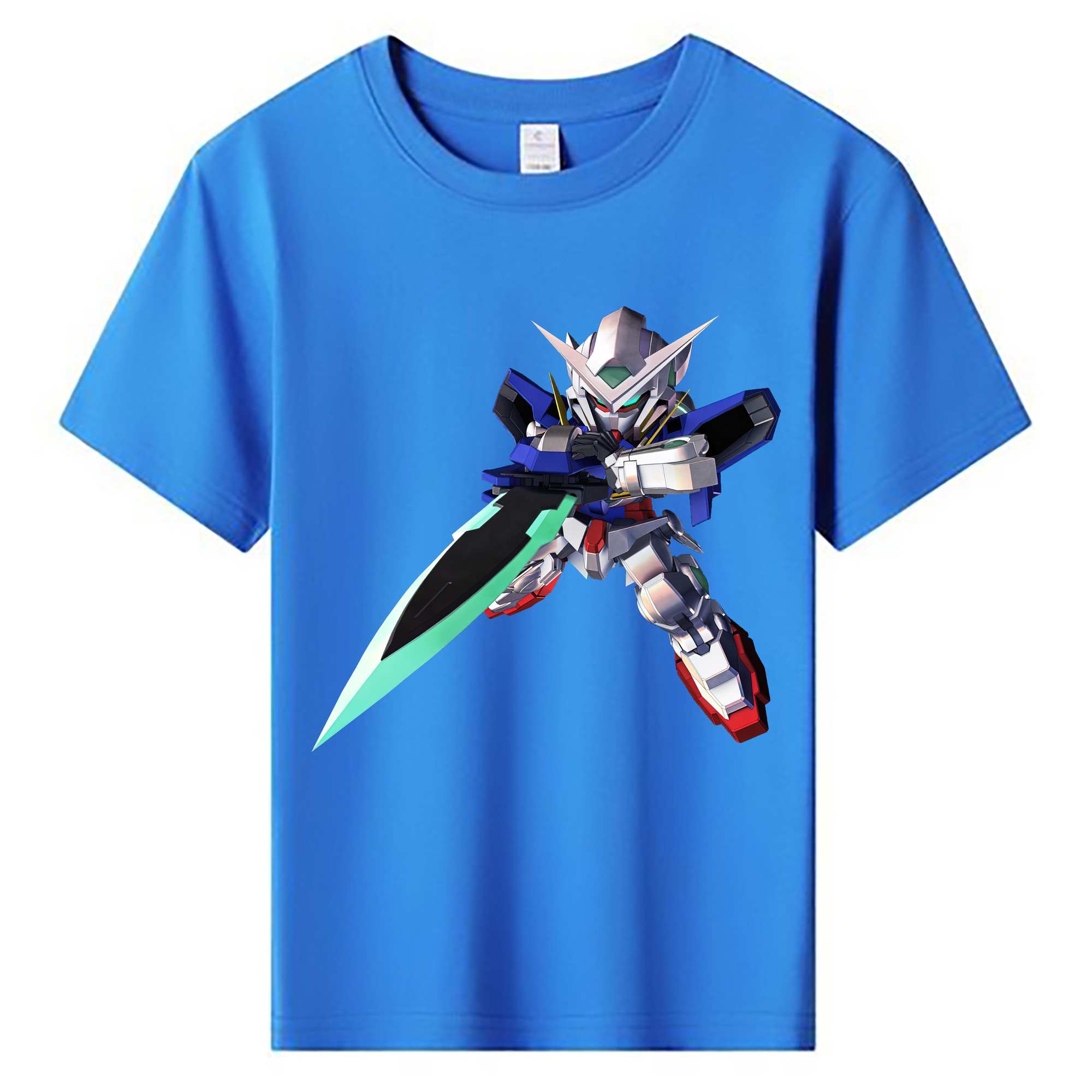 （画像用） 機動戦士ガンダム Mobile Suit Gundam 綿100％キッズTシャツ（フロントプリント）